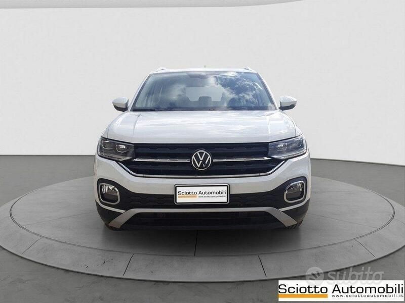 Usata VW T-Cross Advance 110 CV (80 kW) 2021 Bianco SUV