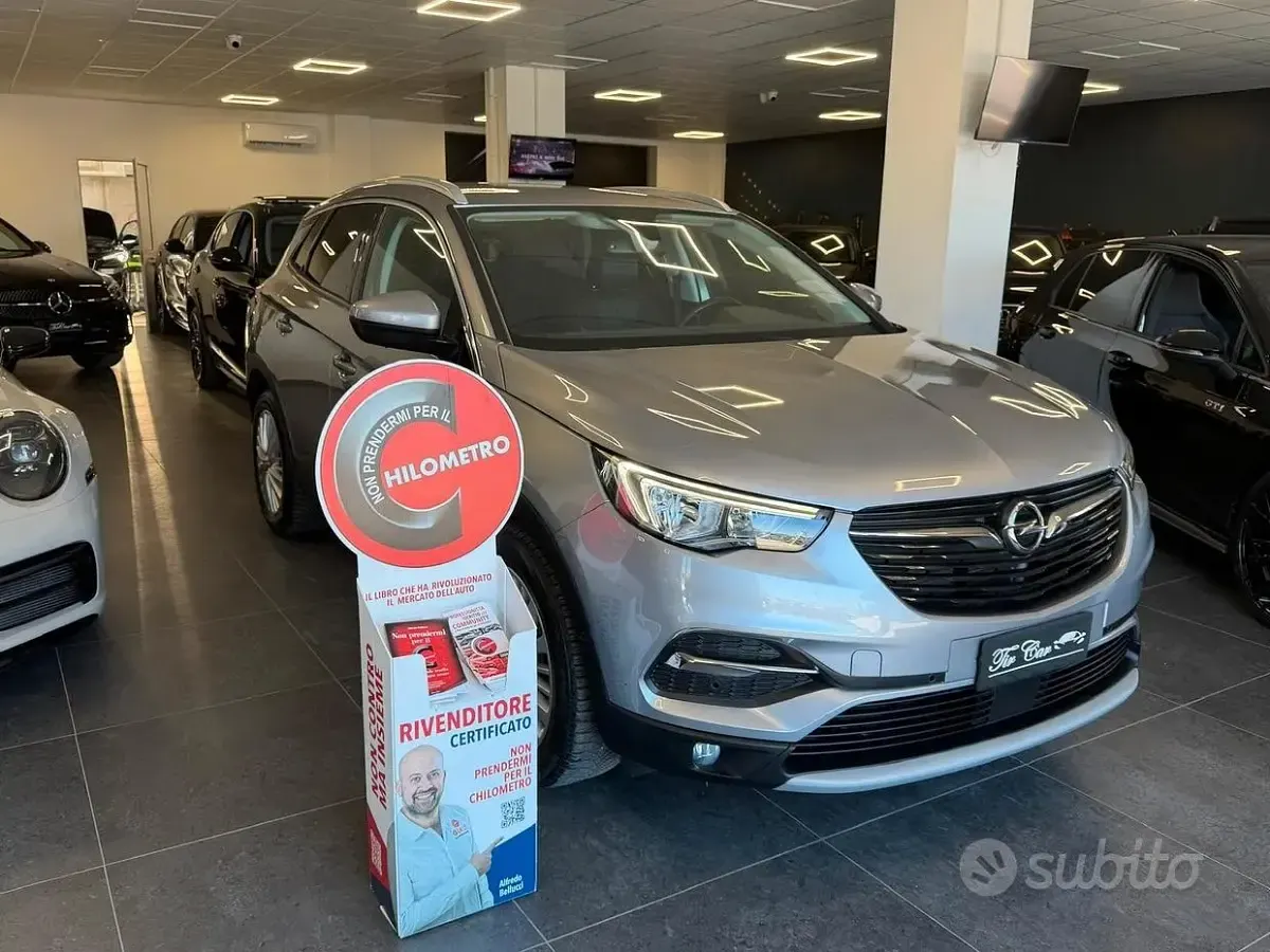 Usata Opel Grandland X Ultimate 120 CV (88 kW) 2018 Grigio SUV