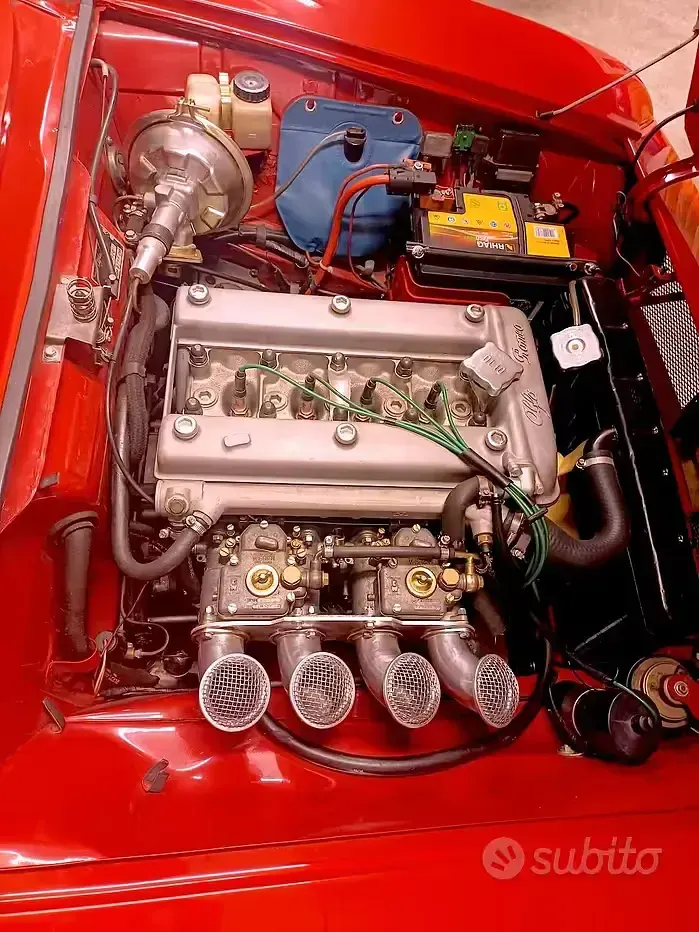 Usata Alfa Romeo GT Junior 110 CV (80 kW) 1970 Rosso Coupé