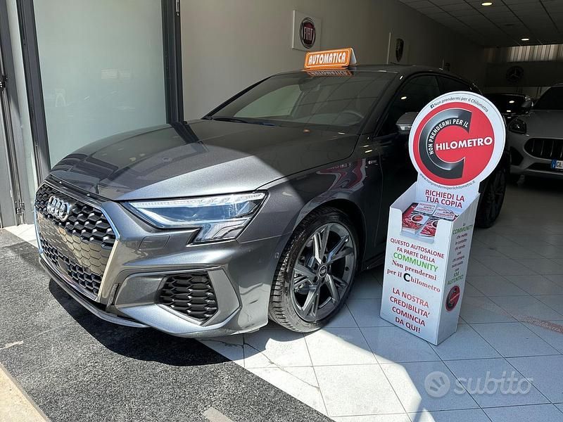 Usata Audi A3 S-Line 116 CV (85 kW) 2024 Grigio Berlina