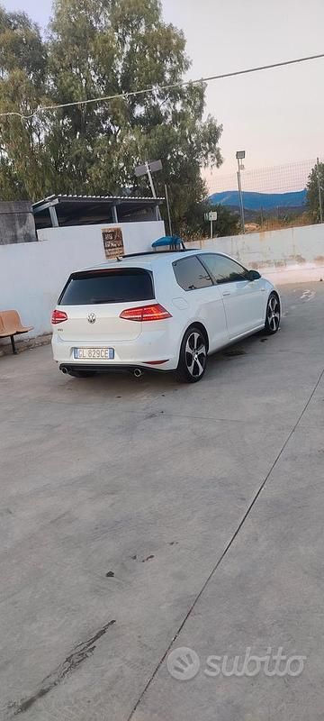 Usata VW Golf VII GTI 230 CV (169 kW) 2015 Bianco