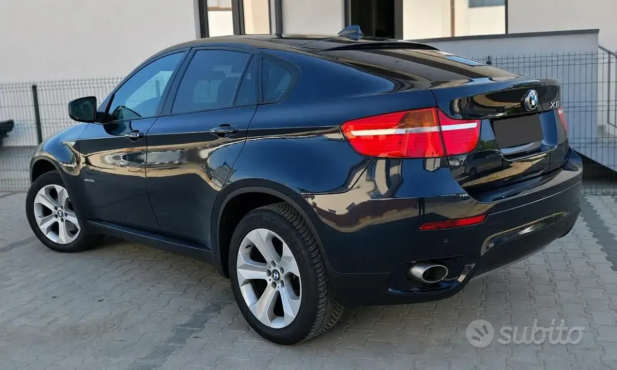 Usata BMW X6 306 CV (225 kW) 2012 Nero SUV