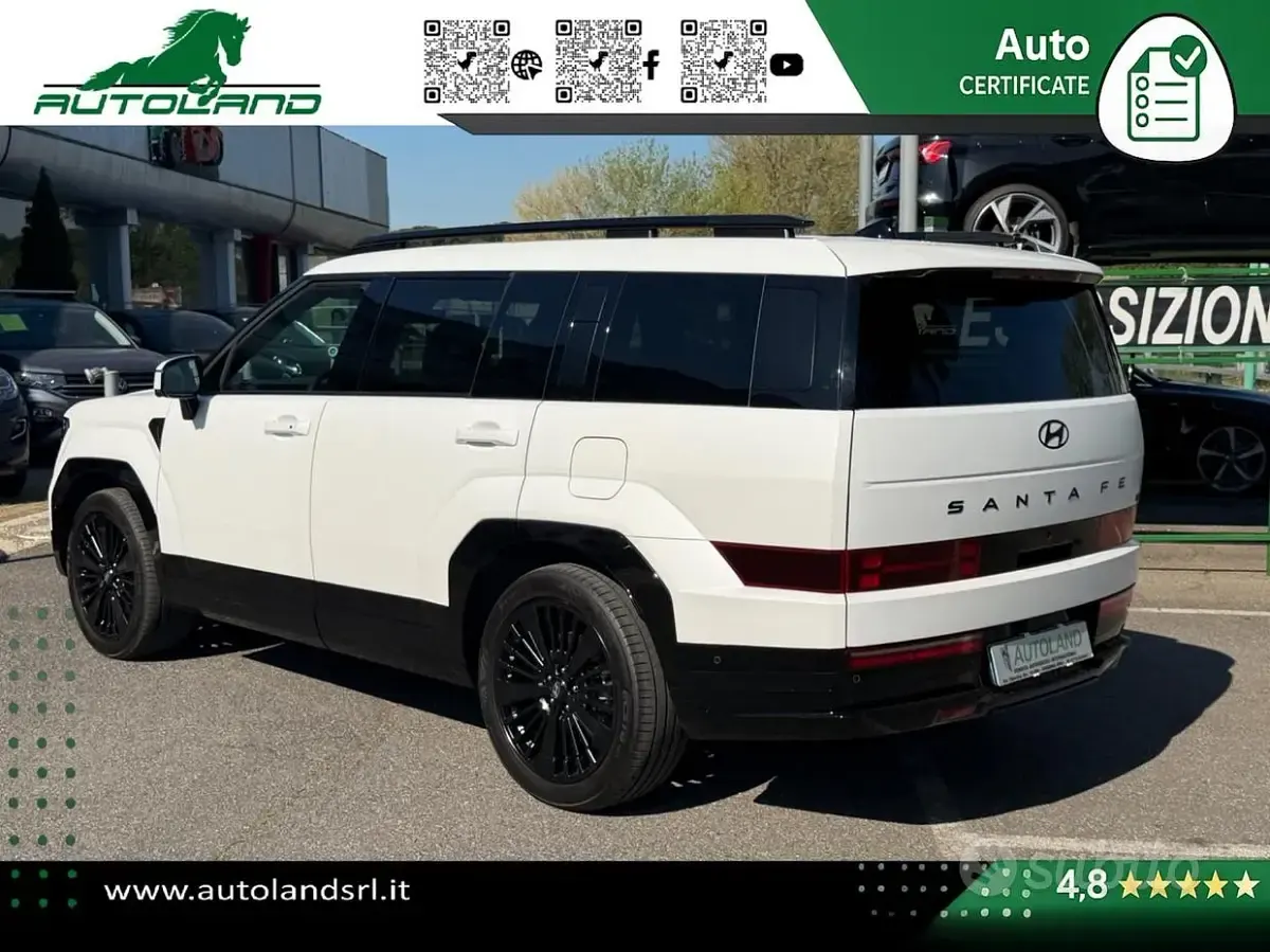 Usata Hyundai Santa Fe 160 CV (117 kW) 2024 Bianco SUV