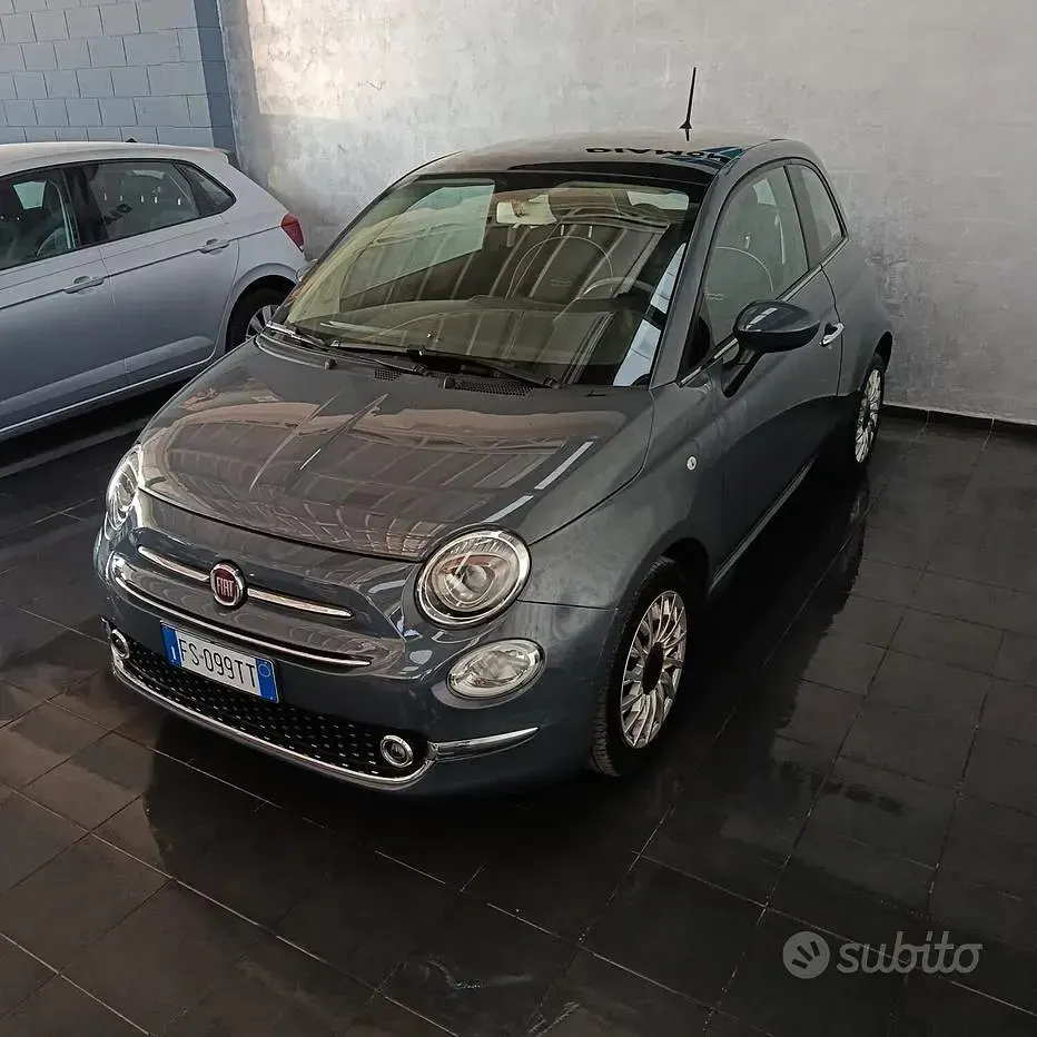 Usata Fiat 500 Lounge 69 CV (50 kW) 2018 Grigio Berlina