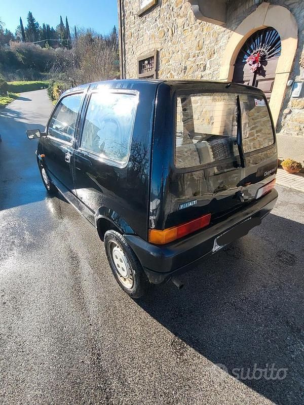Usata Fiat 500 1996 Nero Utilitaria