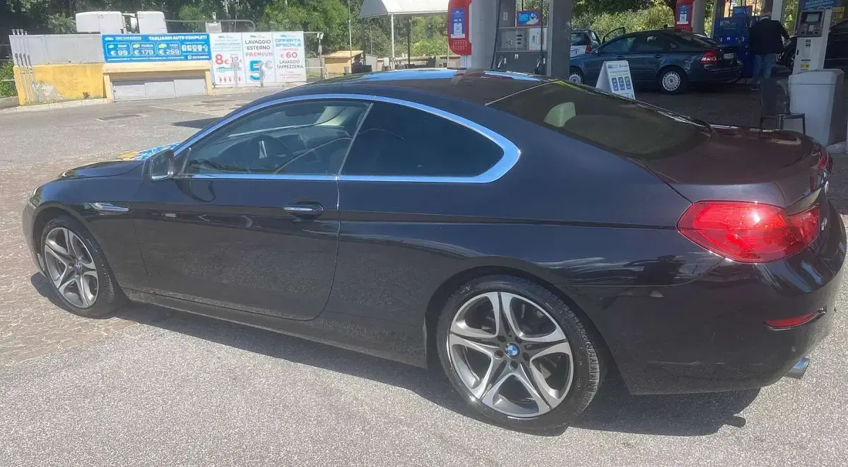 Usata BMW 640 313 CV (230 kW) 2014 Nero Coupé