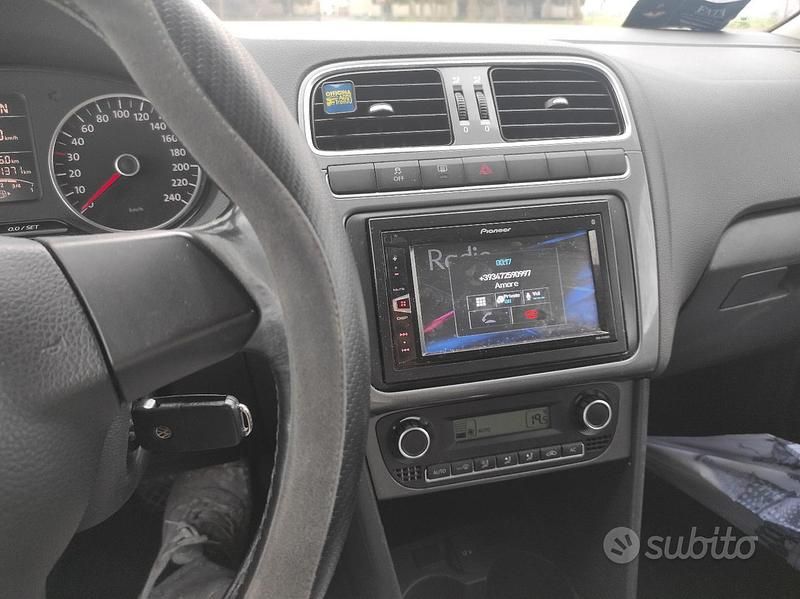 Usata VW Polo Highline 90 CV (66 kW) 2010 Nero Utilitaria