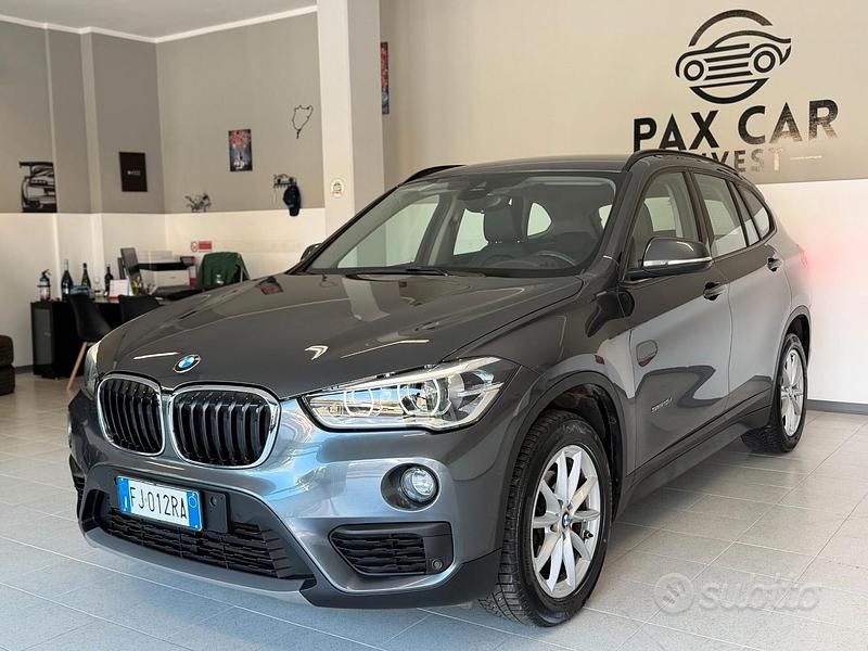 Usata BMW X1 Efficient Dynamics 116 CV (85 kW) 2017 Grigio SUV