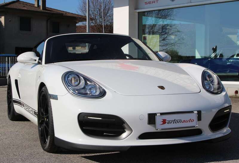Usata Porsche Boxster Spyder 320 CV (235 kW) 2010 Bianco Cabrio