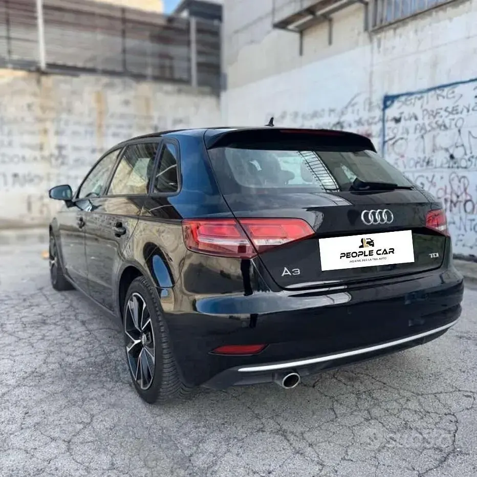 Usata Audi A3 116 CV (85 kW) 2018 Nero Berlina
