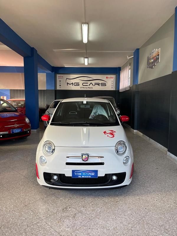 Usata Abarth 500 135 CV (99 kW) 2012 Bianco Utilitaria