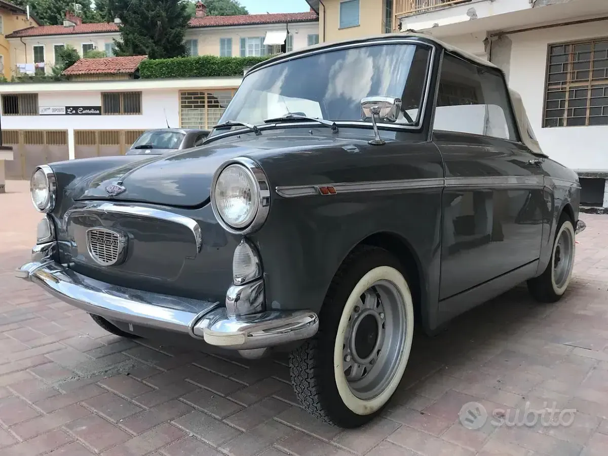 Usata Autobianchi Bianchina 20 CV (14 kW) 1960 Grigio Utilitaria