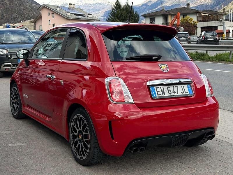 Usata Abarth 500 135 CV (99 kW) 2014 Rosso Berlina