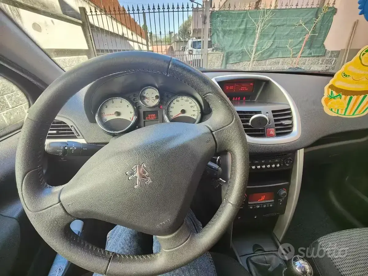 Usata Peugeot 207 95 CV (69 kW) 2009 Grigio Berlina