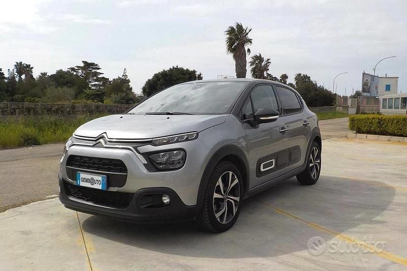Usata Citroën C3 PureTech 110 CV (80 kW) 2022 Grigio Utilitaria