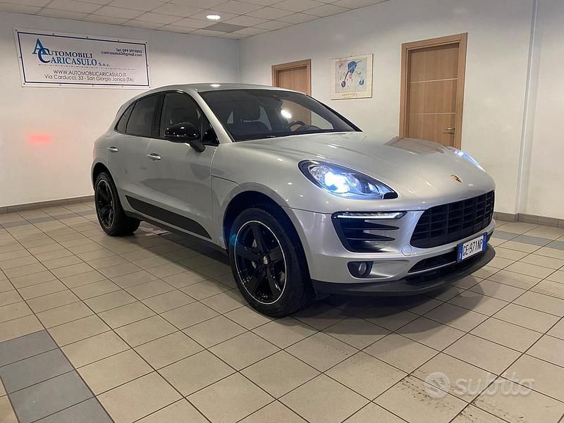 Usata Porsche Macan 250 CV (183 kW) 2016 Grigio metallizzato SUV