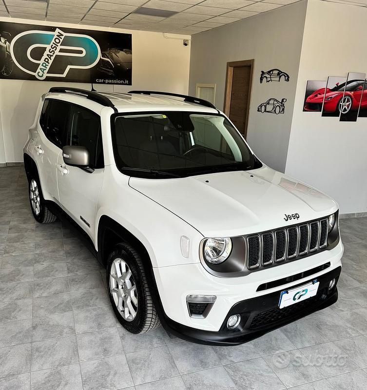 Usata Jeep Renegade Limited 130 CV (95 kW) 2022 Bianco SUV