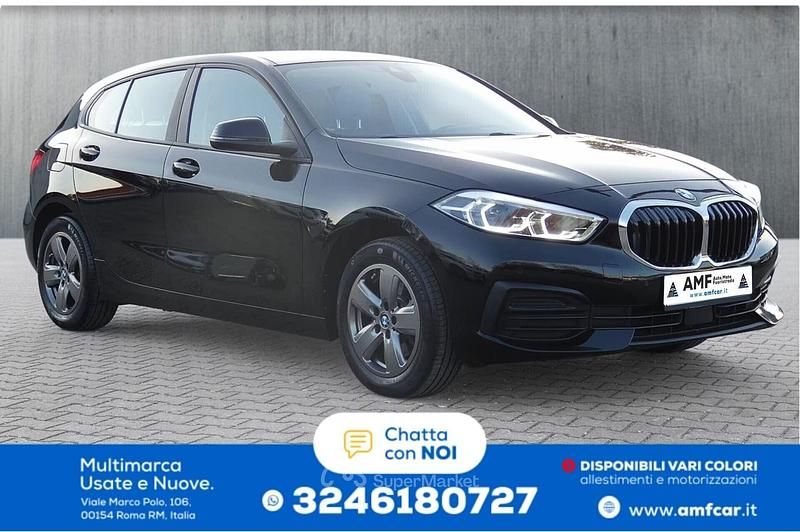 Usata BMW 118 Advantage 136 CV (100 kW) 2023 Nero Utilitaria