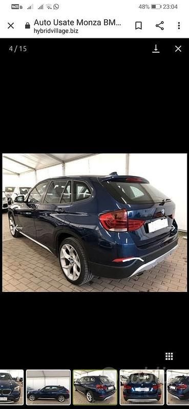 Usata BMW X1 xLine 143 CV (105 kW) 2012 Blu SUV