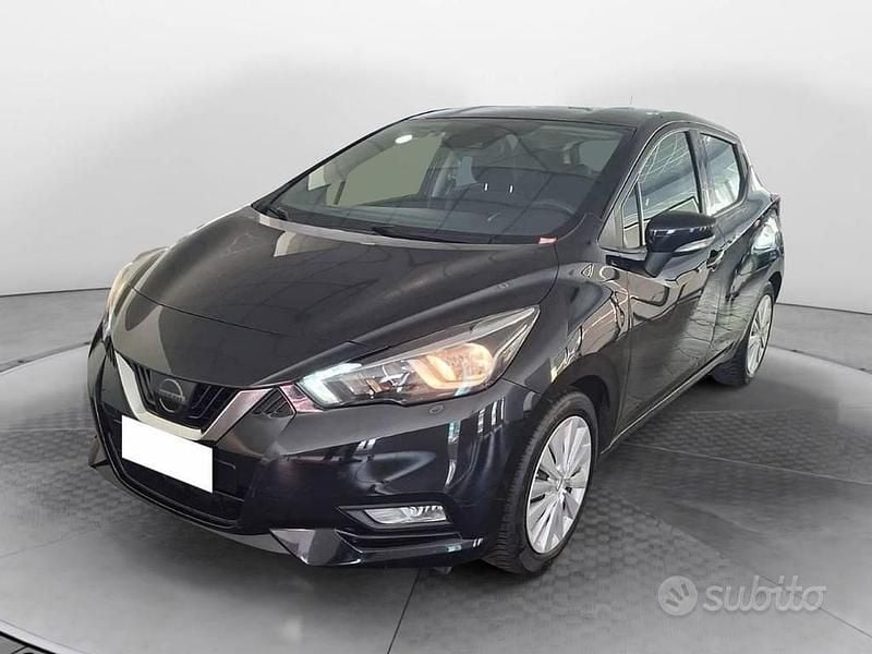 Usata Nissan Micra Acenta 71 CV (52 kW) 2019 Nero Utilitaria