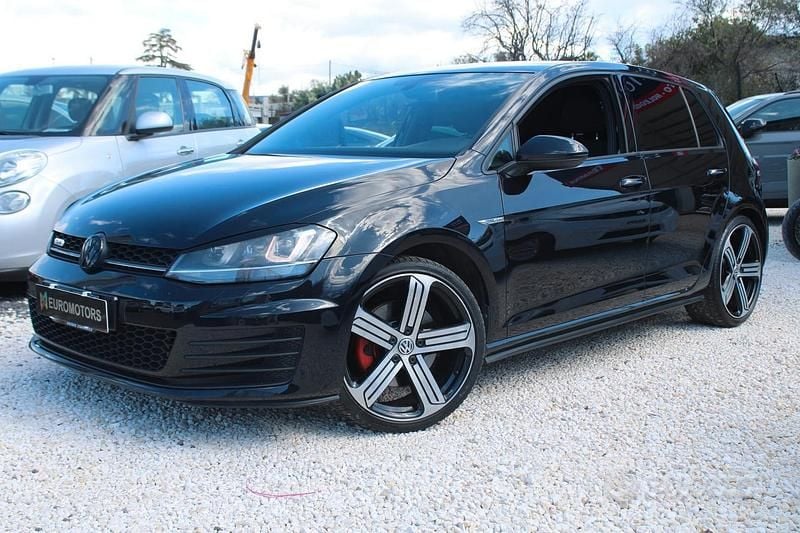 Usata VW Golf VII GTD 184 CV (135 kW) 2015 Nero Berlina