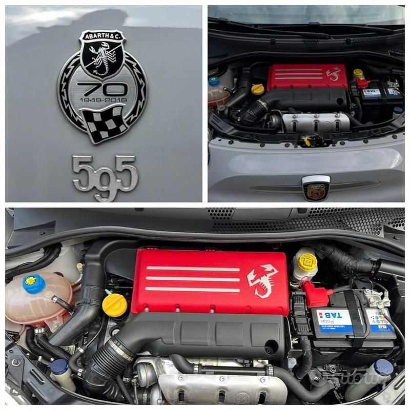 Usata Abarth 595 145 CV (106 kW) 2019 Grigio Berlina