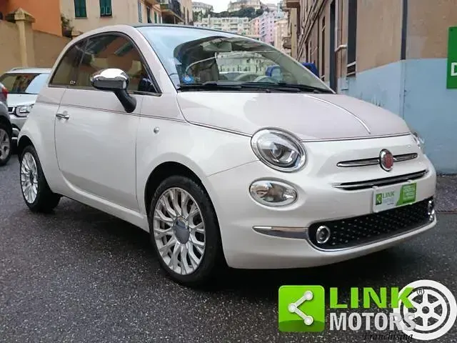 Usata Fiat 500C 95 CV (69 kW) 2017 Bianco Cabrio