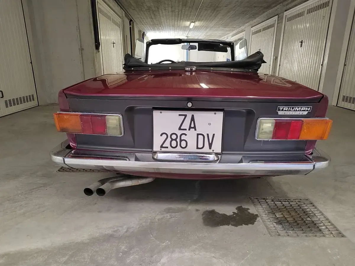 Usata Triumph TR6 150 CV (110 kW) 1971 Rosso Cabrio
