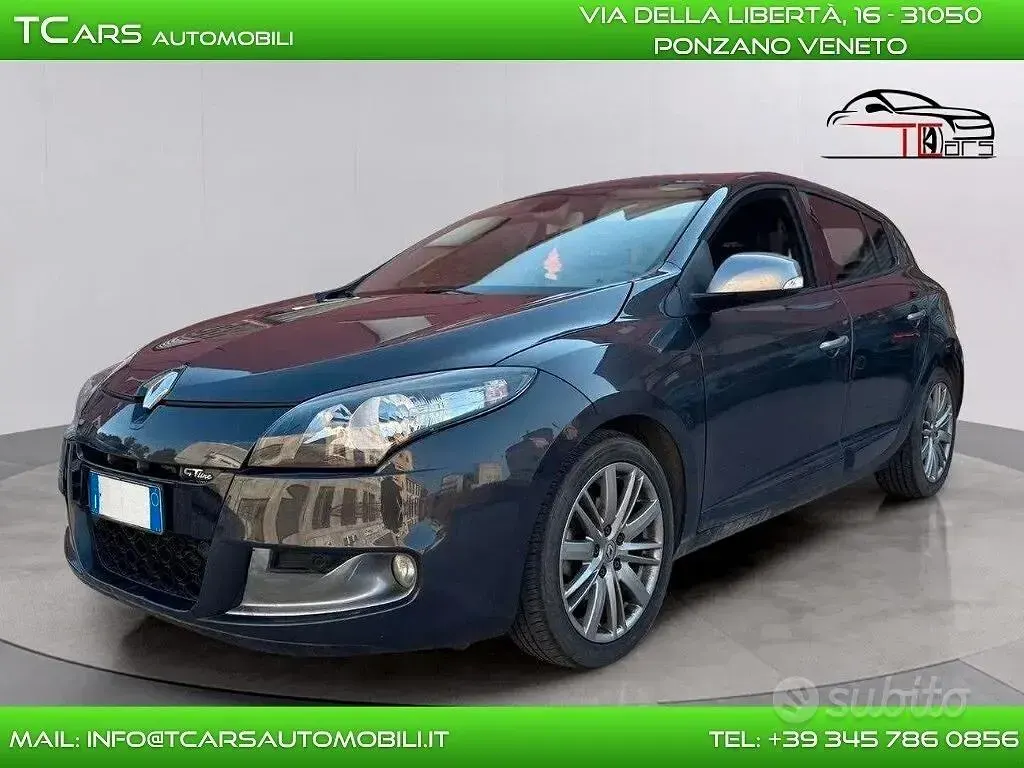 Usata Renault Mégane GT Line GT-Line 110 CV (80 kW) 2012 Nero Berlina