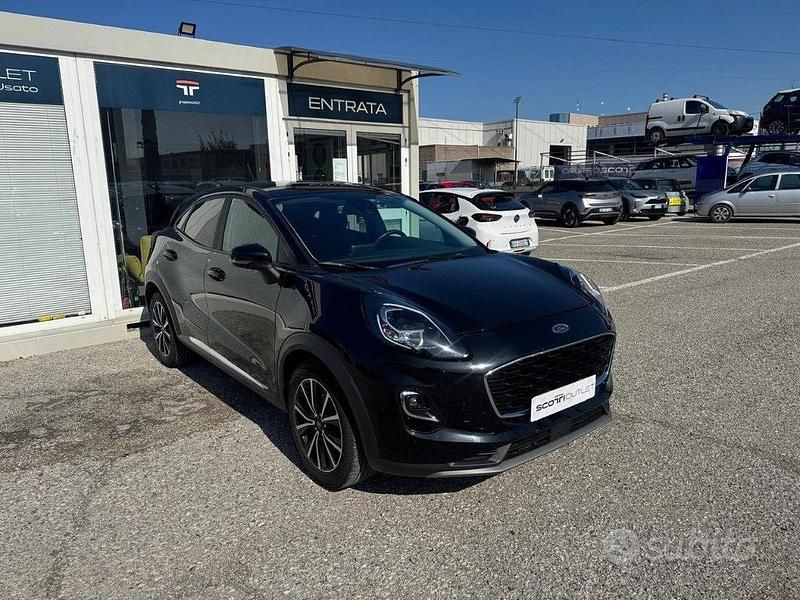 Usata Ford Puma Titanium S 125 CV (91 kW) 2022 Nero SUV