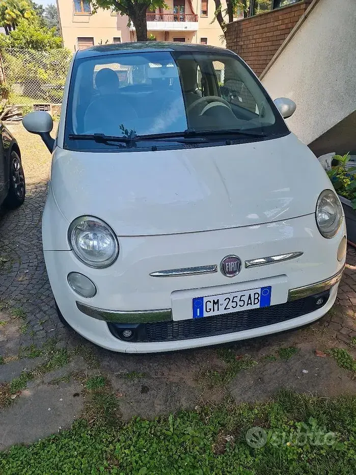 Usata Fiat 500 75 CV (55 kW) 2012 Bianco Berlina