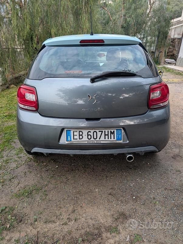 Usata Citroën DS3 95 CV (69 kW) 2010 Grigio Utilitaria