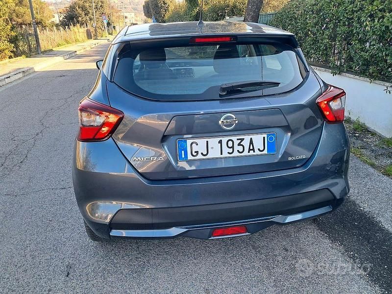 Usata Nissan Micra Acenta 92 CV (67 kW) 2022 Grigio Utilitaria