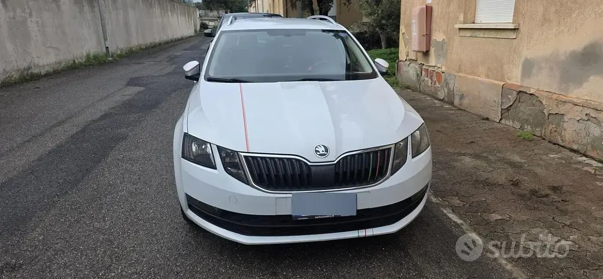 Usata Skoda Octavia 116 CV (85 kW) 2018 Bianco Station wagon