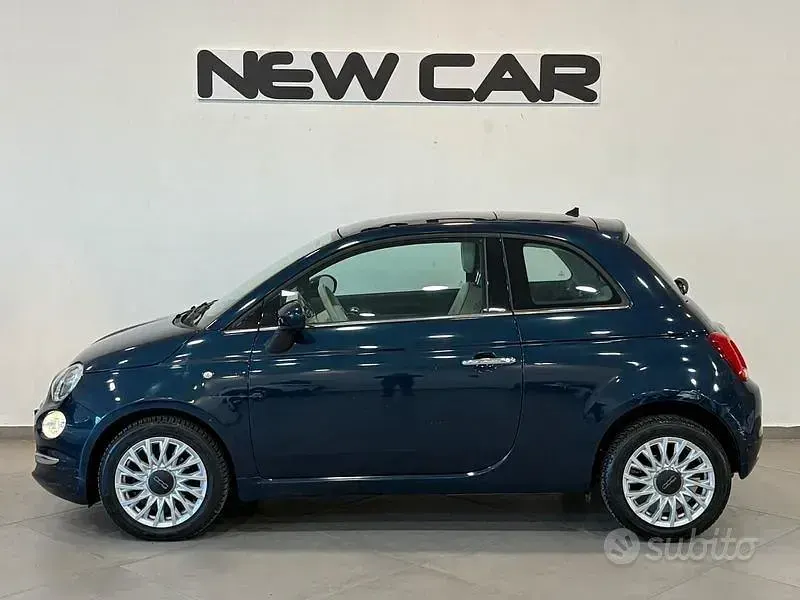 Usata Fiat 500 Riva 95 CV (69 kW) 2017 Blu Berlina