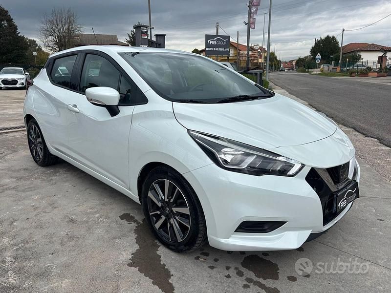 Usata Nissan Micra N-Connecta 90 CV (66 kW) 2017 Bianco Berlina