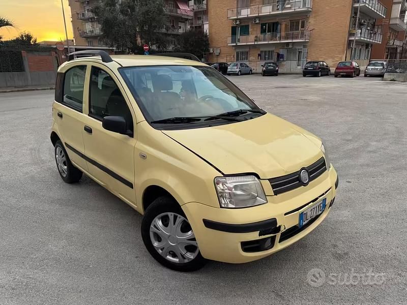 Usata Fiat Panda Dynamic 59 CV (43 kW) 2009 Giallo Utilitaria