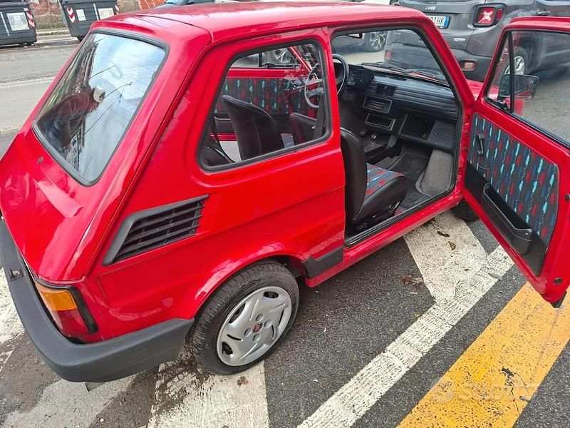 Usata Fiat 126 24 CV (17 kW) 1989 Rosso Utilitaria