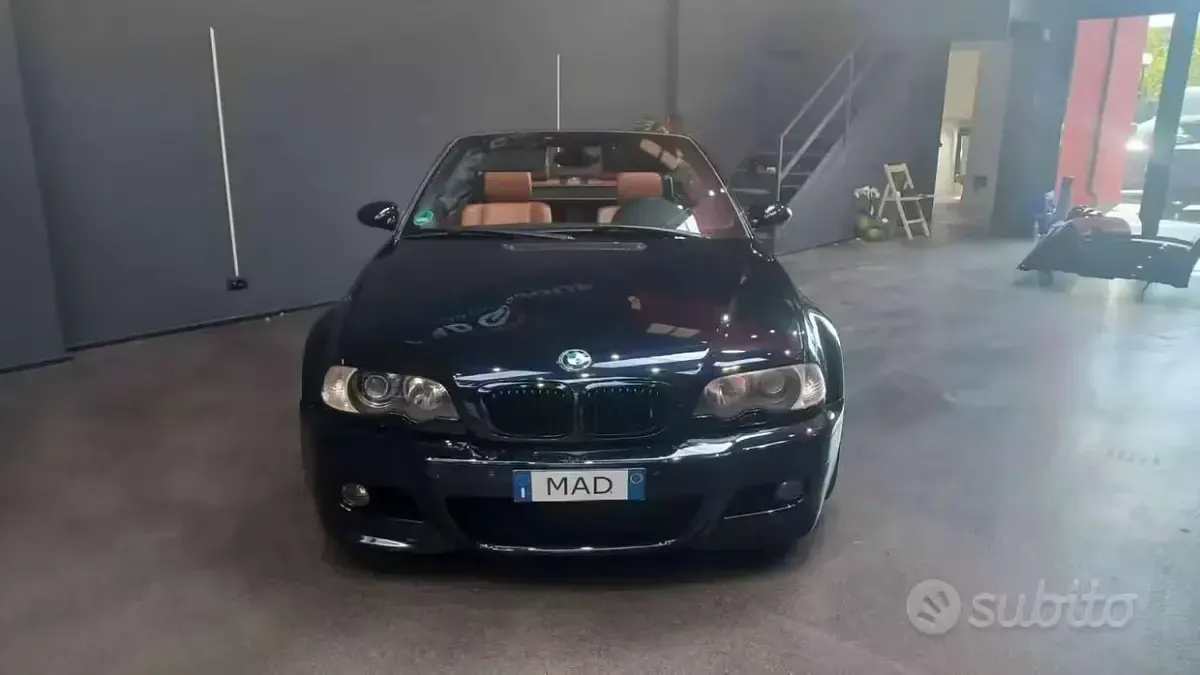 Usata BMW M3 Cabriolet 343 CV (252 kW) 2001 Nero Cabrio