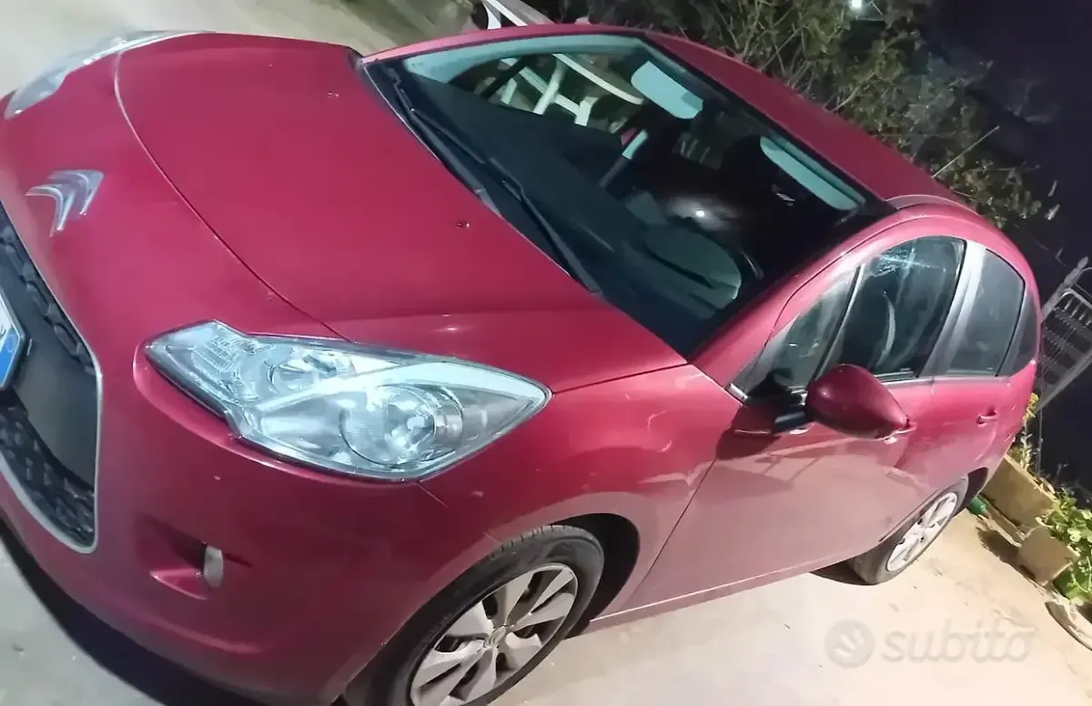 Usata Citroën C3 75 CV (55 kW) 2012 Rosso Utilitaria