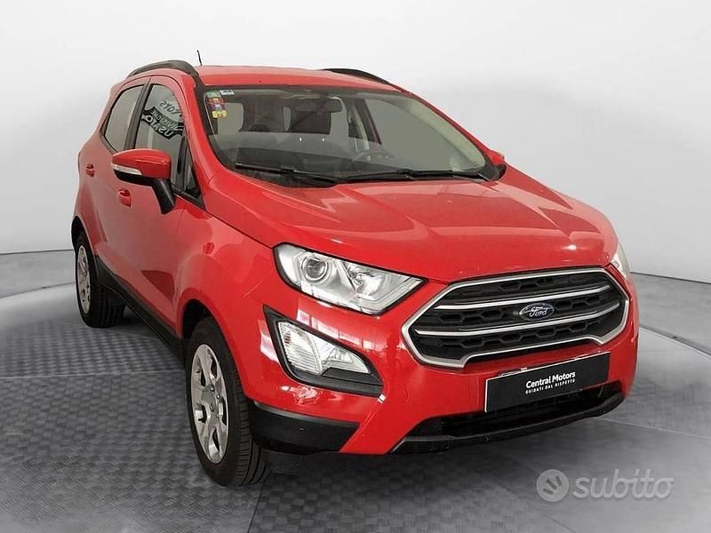 Usata Ford Ecosport Titanium 100 CV (73 kW) 2019 Bianco SUV