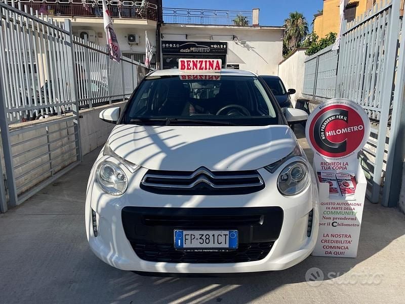 Usata Citroën C1 Shine 69 CV (50 kW) 2018 Bianco Utilitaria