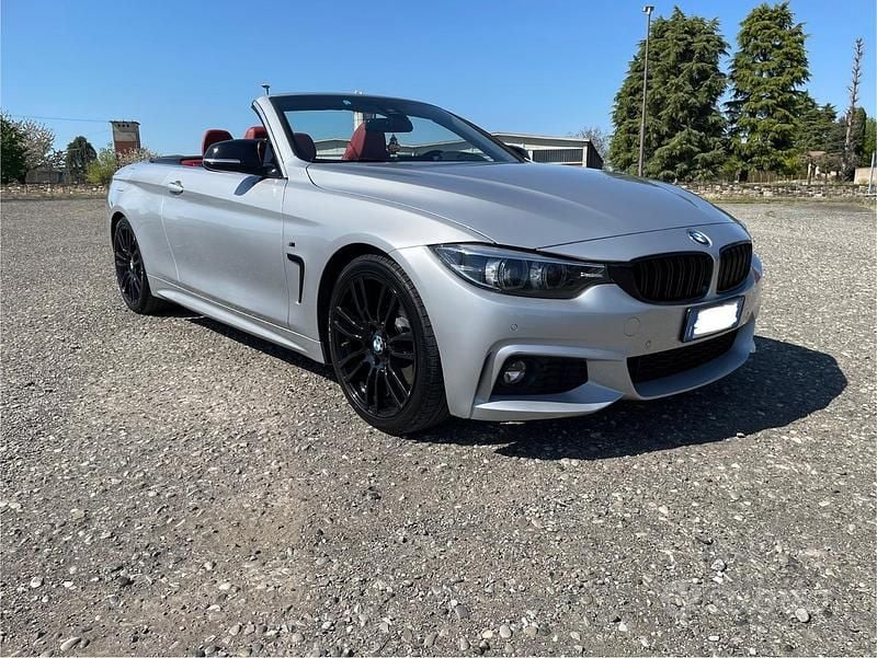 Usata BMW 430 Cabriolet Efficient Dynamics 252 CV (185 kW) 2017 Grigio Cabrio