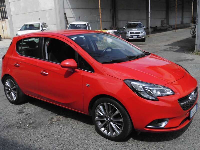 Usata Opel Corsa S 95 CV (69 kW) 2015 Rosso Berlina