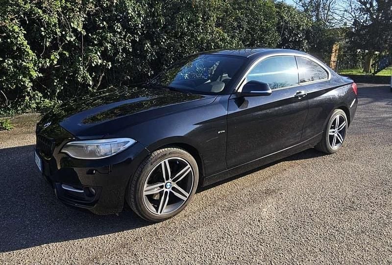 Usata BMW 220 Sport Line 184 CV (135 kW) 2015 Nero Coupé