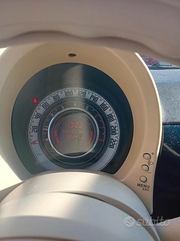 Usata Fiat 500 2007 Blu Utilitaria