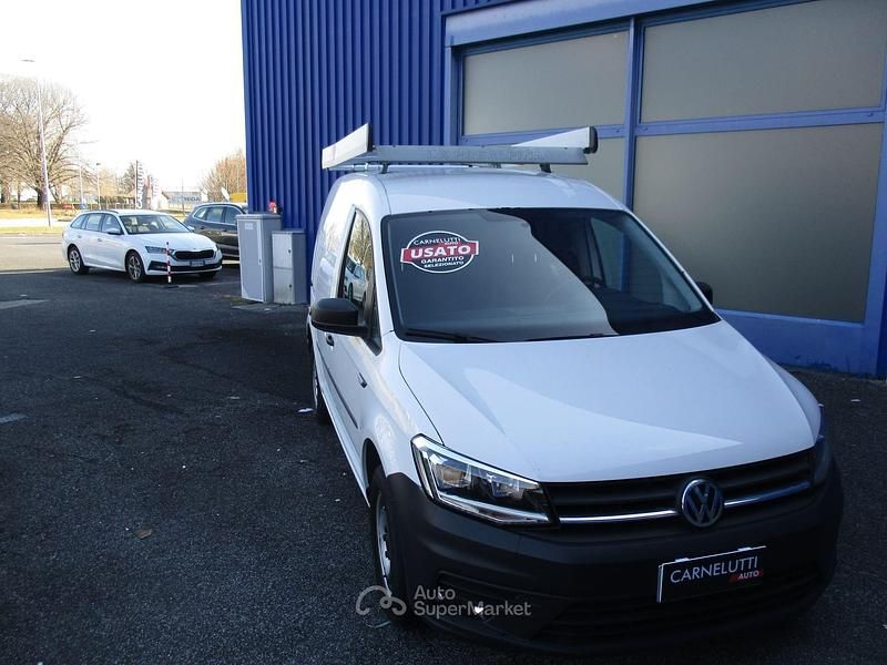 Usata VW Caddy 102 CV (75 kW) 2020 Bianco Monovolume