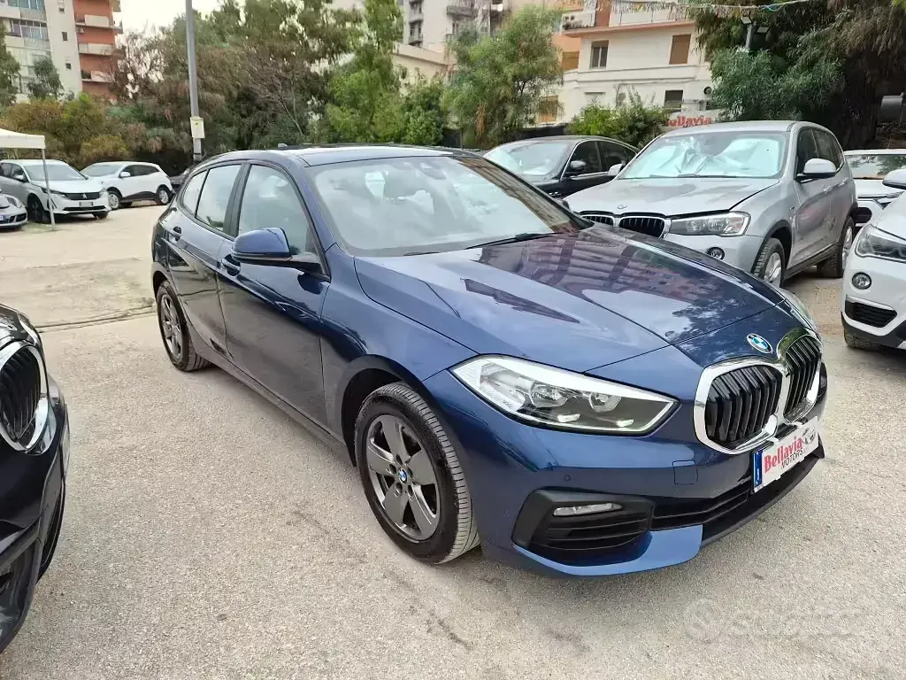 Usata BMW 116 Efficient Dynamics 116 CV (85 kW) 2020 Bluazzurro Utilitaria