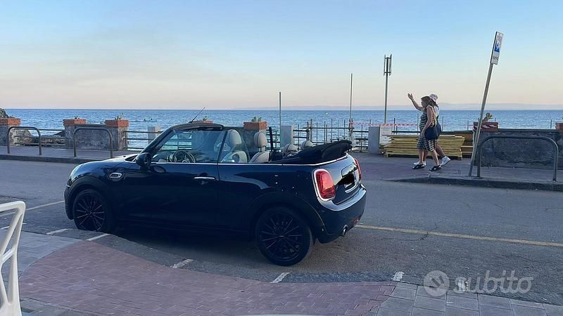 Usata Mini Cooper Cabriolet 2017 Blu Cabrio