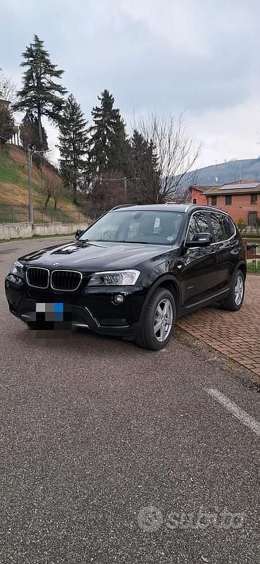 Usata BMW X3 184 CV (135 kW) 2012 Nero SUV